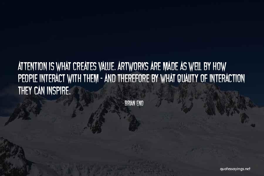 Artworks Quotes By Brian Eno Artworks Quotes By Brian Eno