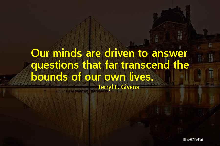 Artyomov Wustl Quotes By Terryl L. Givens Artyomov Wustl Quotes By Terryl L. Givens