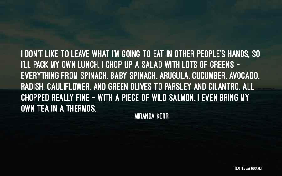 Arugula Salad Quotes By Miranda Kerr Arugula Salad Quotes By Miranda Kerr