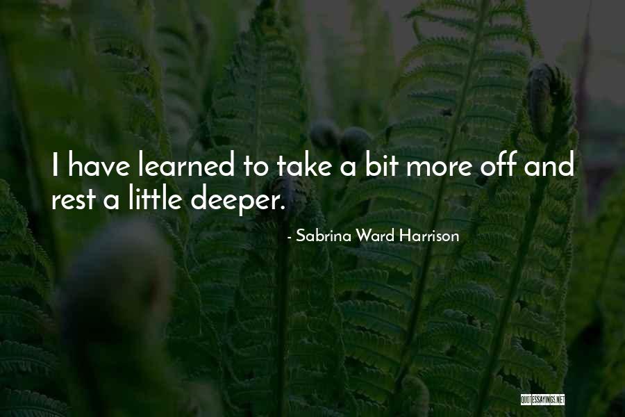 Arvidson Chiropractic Tilton Quotes By Sabrina Ward Harrison Arvidson Chiropractic Tilton Quotes By Sabrina Ward Harrison