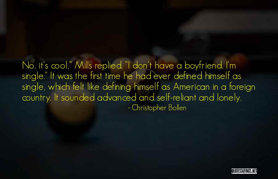 As A Boyfriend Quotes By Christopher Bollen