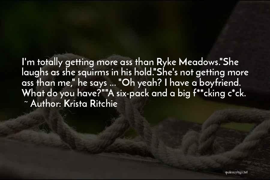 As A Boyfriend Quotes By Krista Ritchie