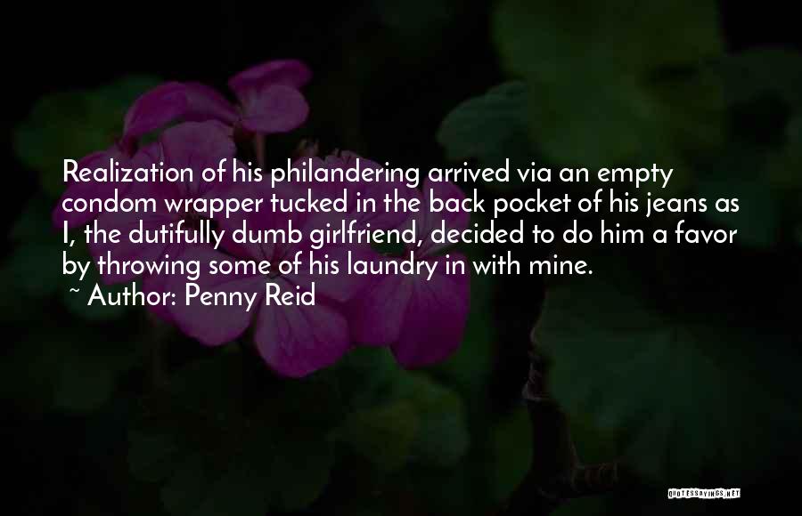 As A Girlfriend Quotes By Penny Reid