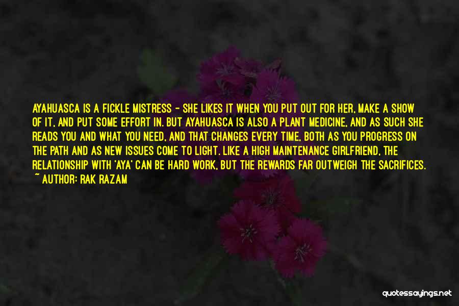 As A Girlfriend Quotes By Rak Razam