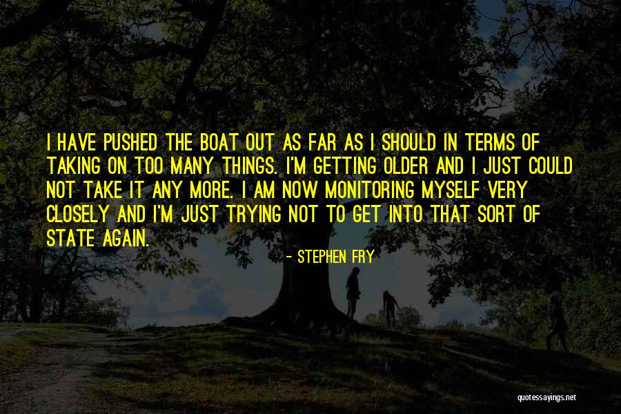 As I Am Getting Older Quotes By Stephen Fry