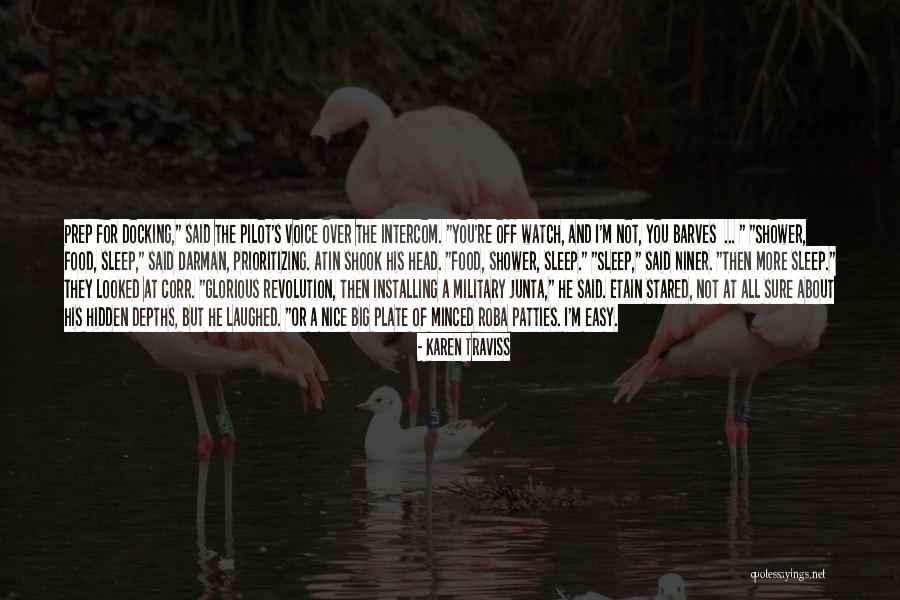 As I Watch You Sleep Quotes By Karen Traviss As I Watch You Sleep Quotes By Karen Traviss