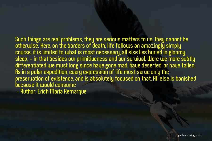 As Long As It Matters Quotes By Erich Maria Remarque