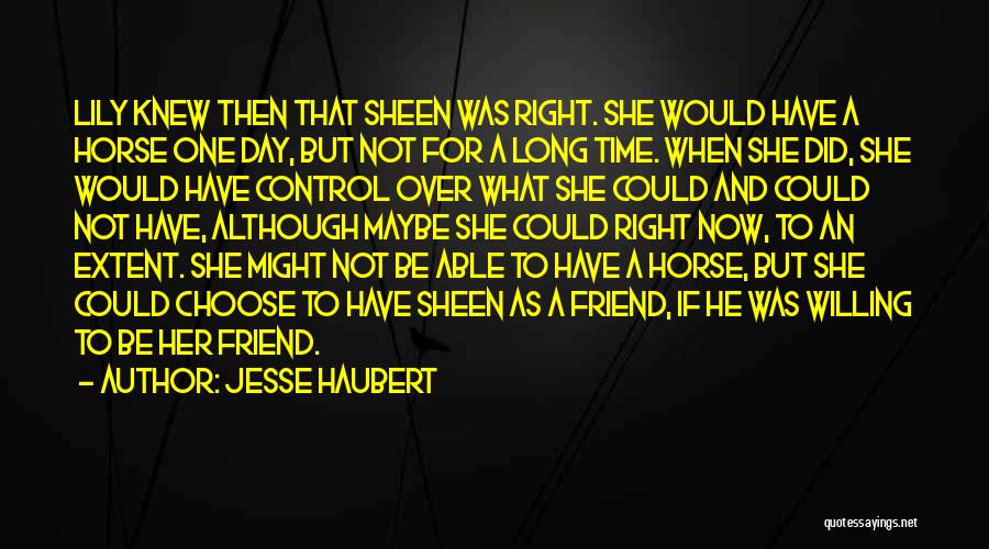 As Long Quotes By Jesse Haubert