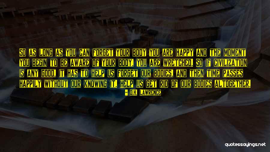 As Long You Are Happy Quotes By D.H. Lawrence