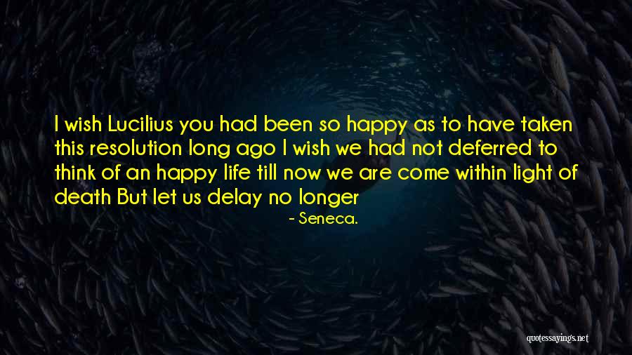 As Long You Are Happy Quotes By Seneca.