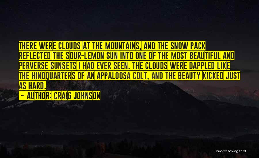 As The Sunsets Quotes By Craig Johnson