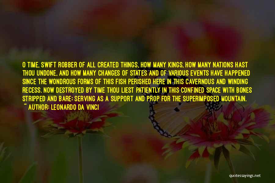 As Time Changes Quotes By Leonardo Da Vinci