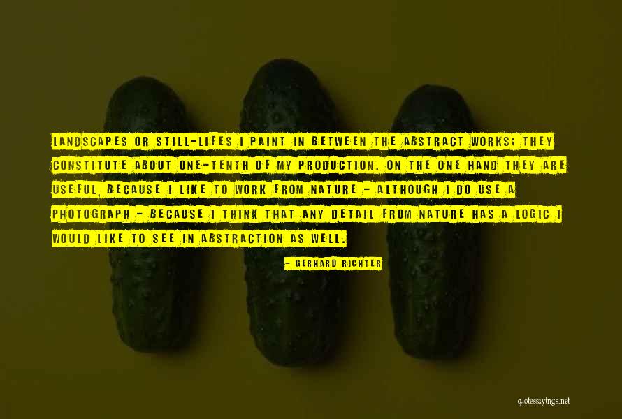 As Useful As A Quotes By Gerhard Richter As Useful As A Quotes By Gerhard Richter
