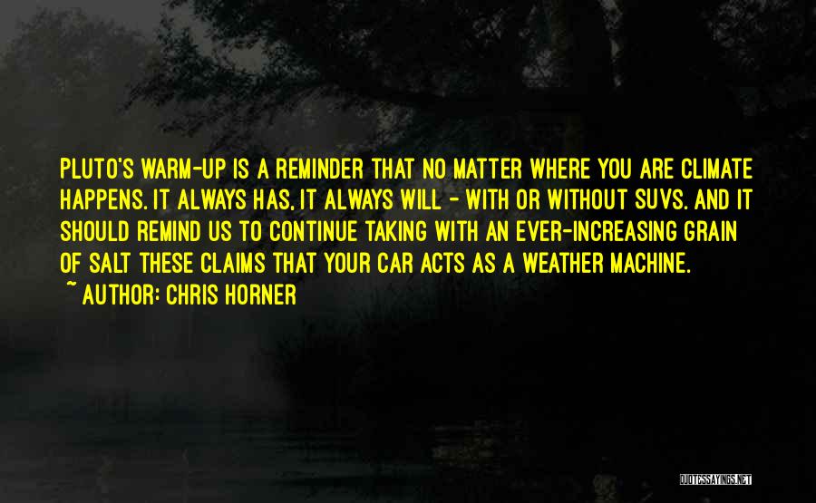 As Warm As Quotes By Chris Horner