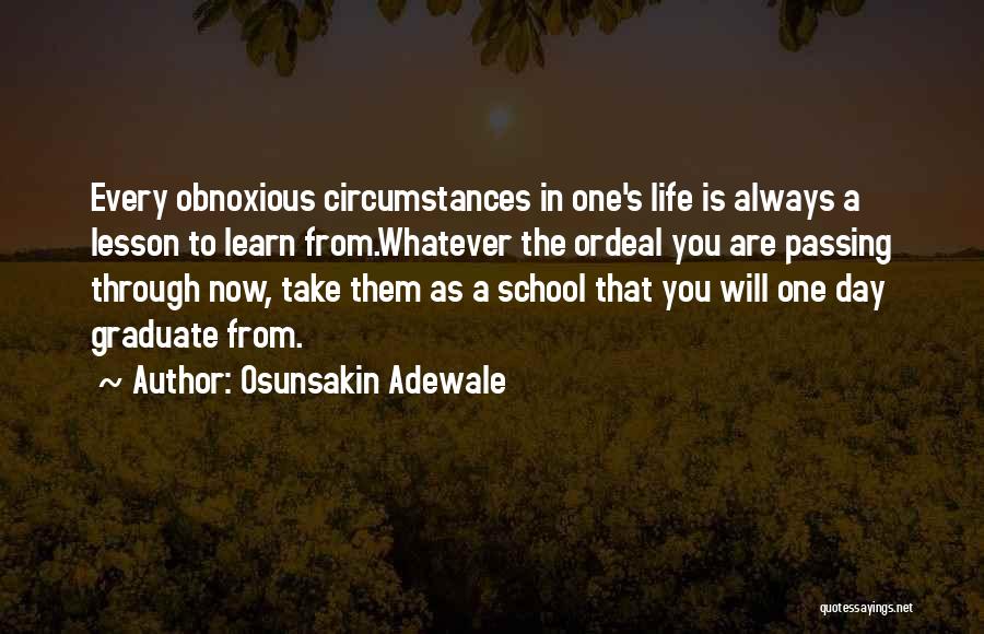 As You Graduate Quotes By Osunsakin Adewale