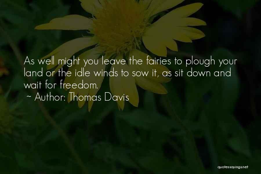 As You Sow Quotes By Thomas Davis
