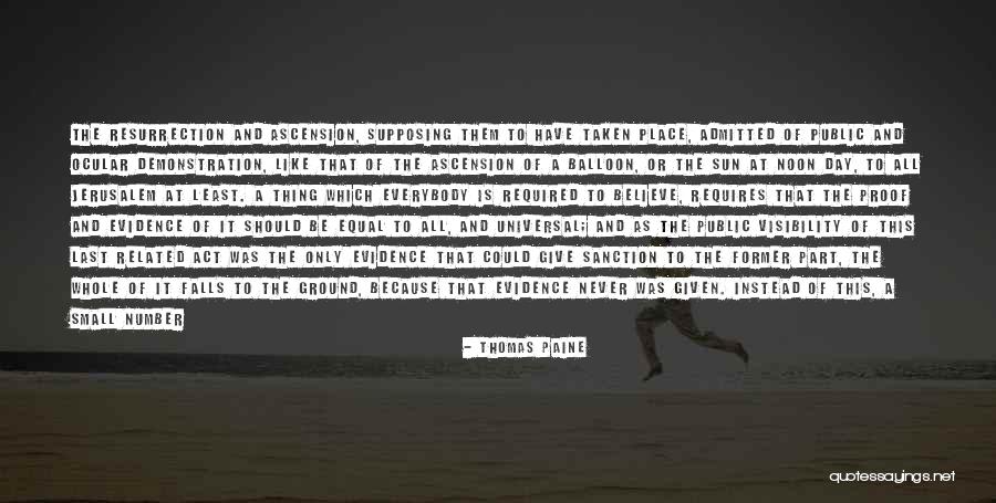 Ascension Quotes By Thomas Paine Ascension Quotes By Thomas Paine