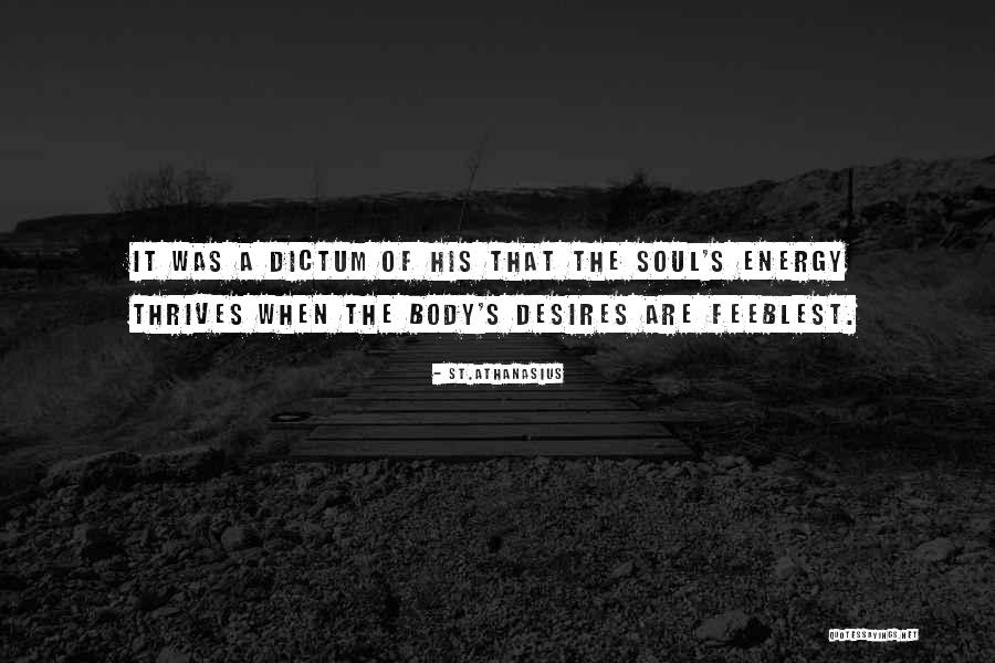 Ascetic Quotes By St.Athanasius Ascetic Quotes By St.Athanasius