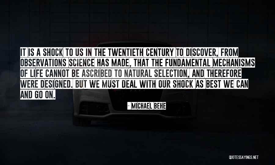 Ascribed Quotes By Michael Behe Ascribed Quotes By Michael Behe