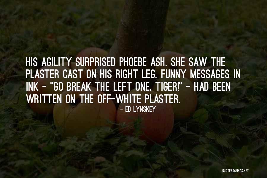 Ash Quotes By Ed Lynskey