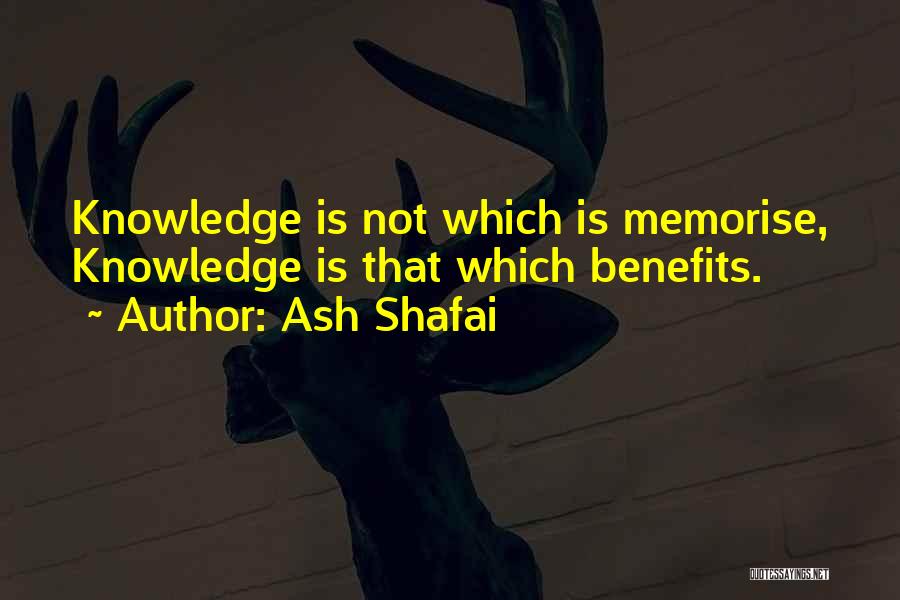 Ash Shafai Quotes 677374