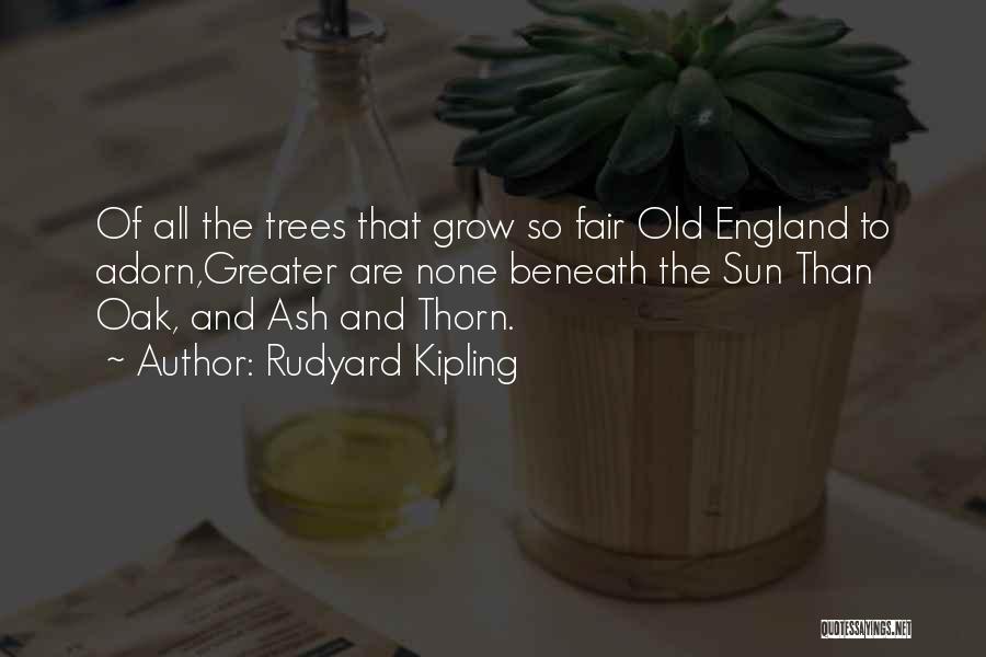 Ash Trees Quotes By Rudyard Kipling