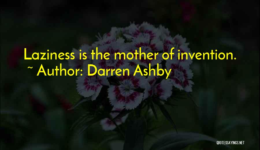 Ashby Quotes By Darren Ashby