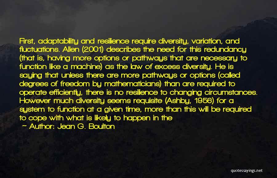 Ashby Quotes By Jean G. Boulton