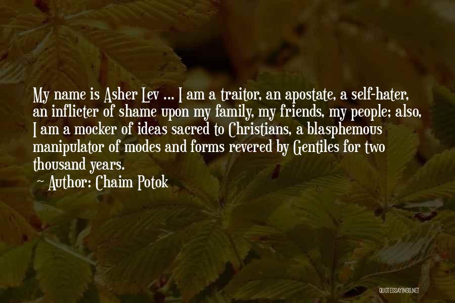 Asher Lev Quotes By Chaim Potok