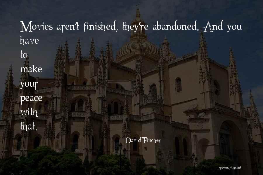 Ashlee Baracy Quotes By David Fincher Ashlee Baracy Quotes By David Fincher