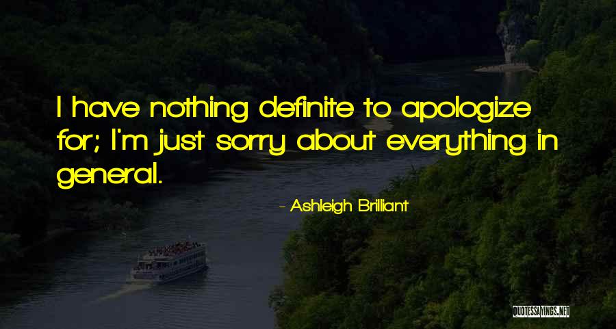 Ashleigh Quotes By Ashleigh Brilliant