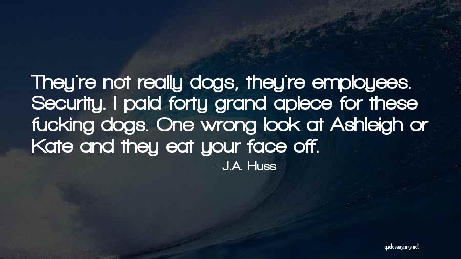 Ashleigh Quotes By J.A. Huss