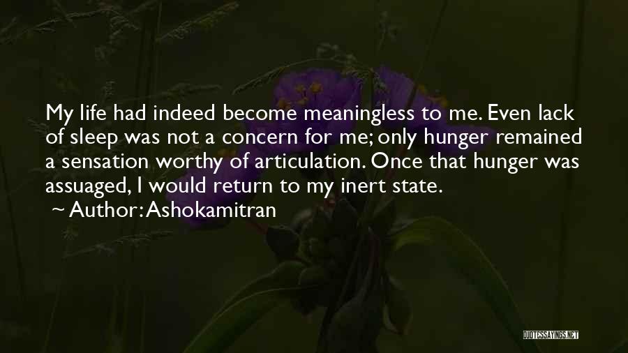 Ashokamitran Quotes 360918