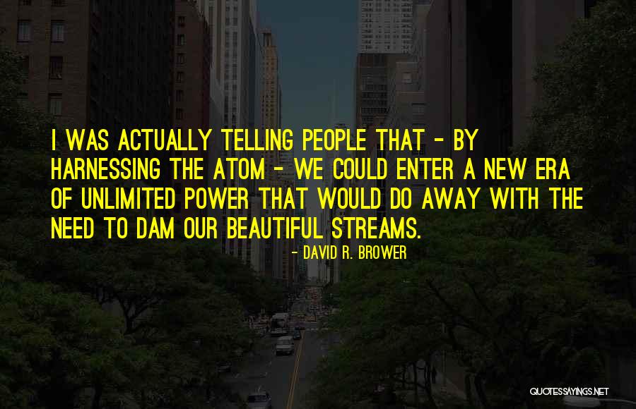 Ashwell Collection Quotes By David R. Brower Ashwell Collection Quotes By David R. Brower