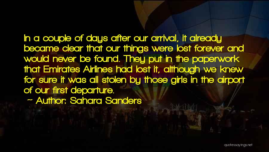 Asia Travel Quotes By Sahara Sanders