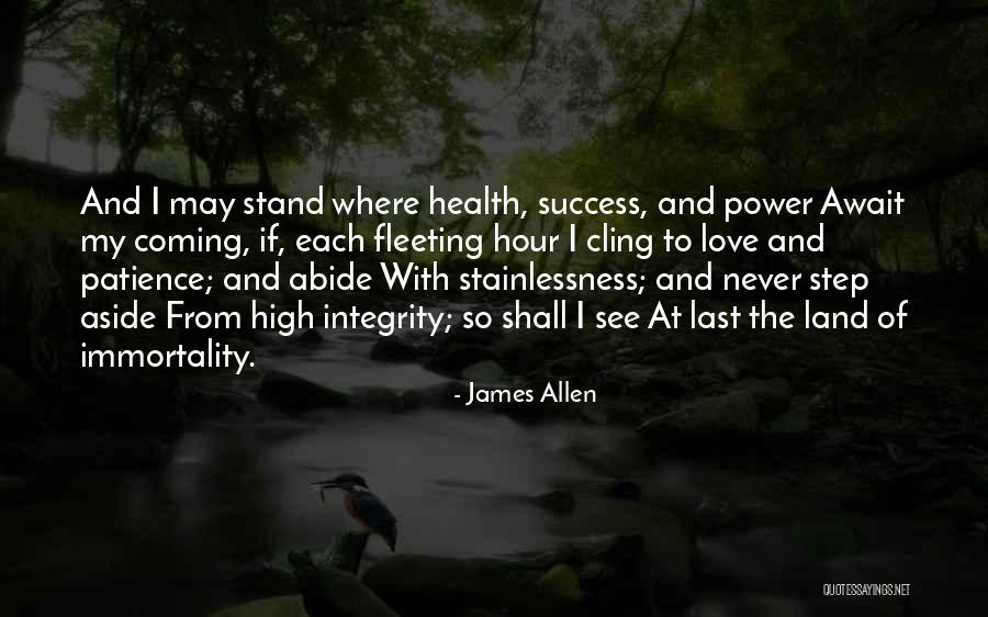 Aside Quotes By James Allen