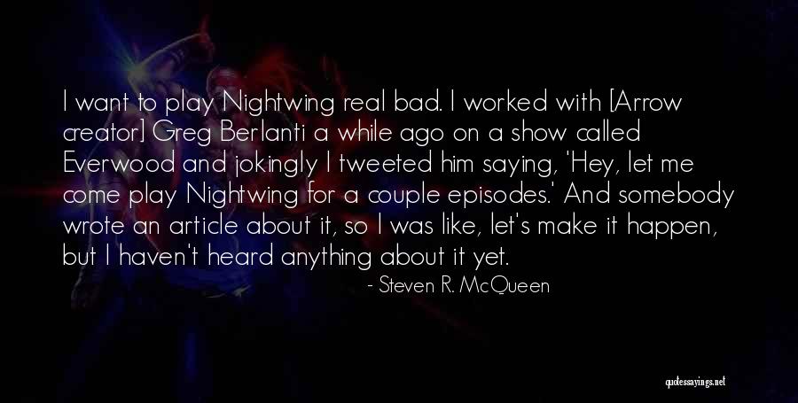 Asik Asik Quotes By Steven R. McQueen Asik Asik Quotes By Steven R. McQueen