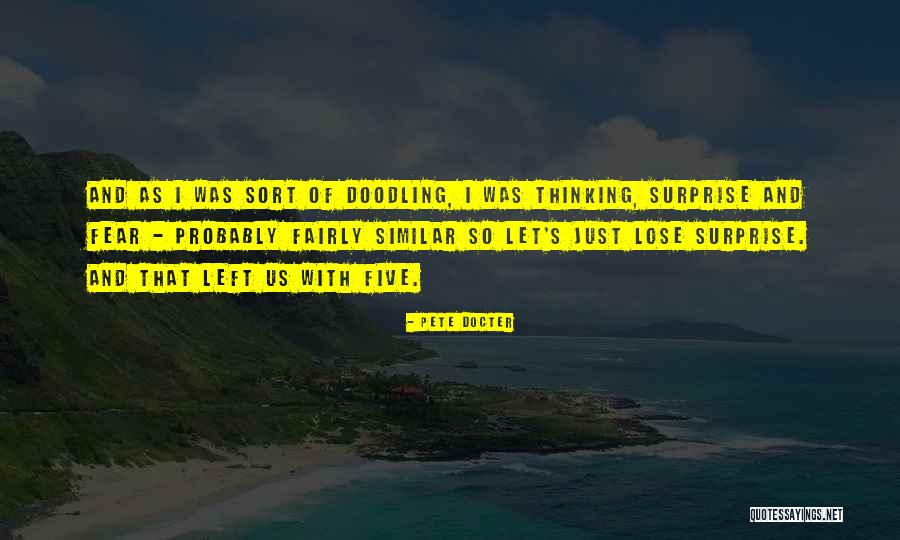 Ask Again Later Quotes By Pete Docter