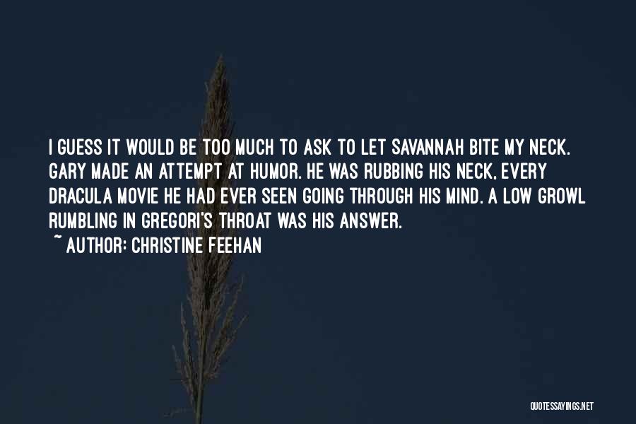 Ask.fm Movie Quotes By Christine Feehan