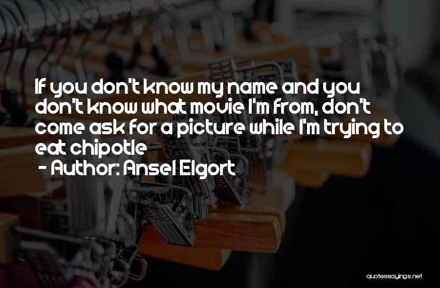 Ask.fm Picture Quotes By Ansel Elgort