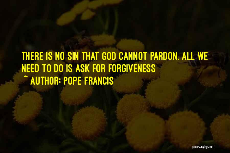 Ask God For Forgiveness Quotes By Pope Francis