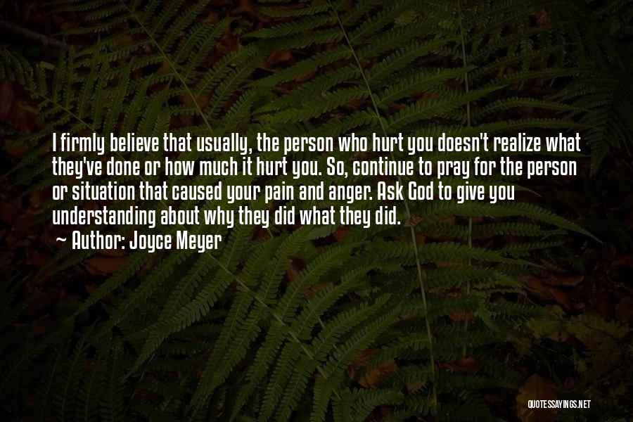 Ask God Why Quotes By Joyce Meyer