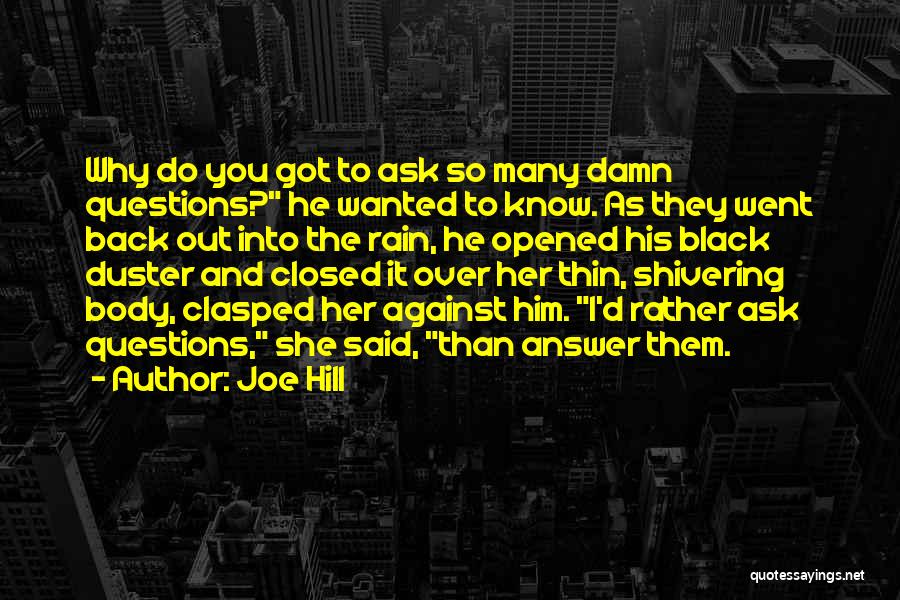Ask Her Out Quotes By Joe Hill