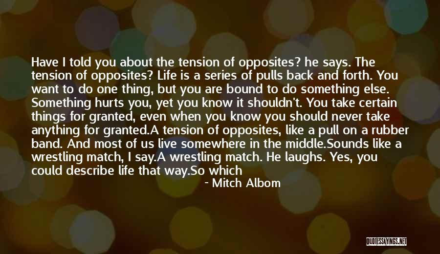 Ask Me Anything Quotes By Mitch Albom