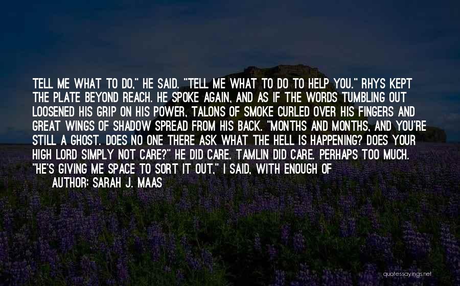 Ask Me Do I Care Quotes By Sarah J. Maas