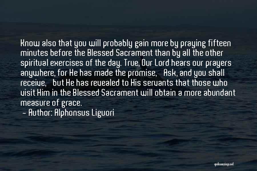 Ask Receive Quotes By Alphonsus Liguori