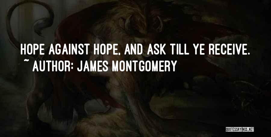 Ask Receive Quotes By James Montgomery