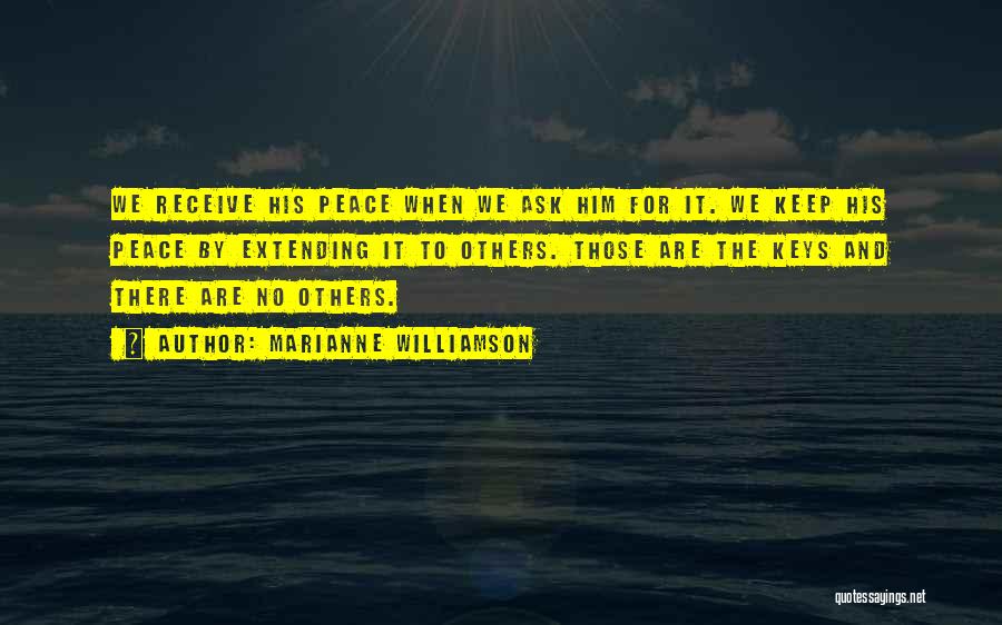 Ask Receive Quotes By Marianne Williamson