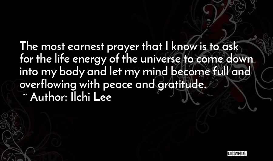 Ask The Universe Quotes By Ilchi Lee