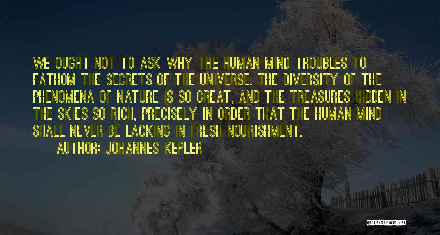 Ask The Universe Quotes By Johannes Kepler